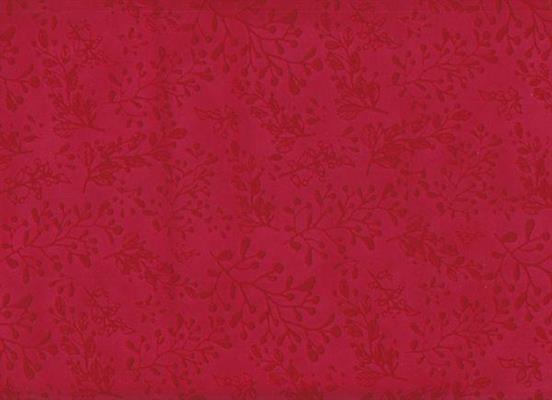 VELLUTO DEVORE' FOREST COL.ROSSO TEATRO H.cm.140 x mt.1 (100%PL)