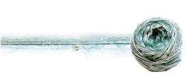 Re-use cord ribbon col. Aquamarine cf.50gr(46mt) x 4 mm