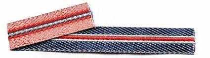 NASTRO REGIMENTAL 10mm. c.124 jeans cf.15 mt.