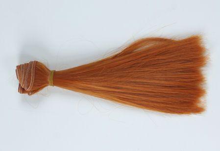 CAPELLI DI FATA LISCI ROSSO TIZIANO cm.15 cf.1 mt.per hobbystica