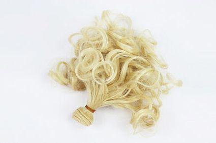 CAPELLI DI FATA RICCI BIONDI cm.15 cf.1mt.per hobbystica