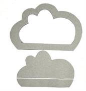 Cardboard cloud cm.32,5x21 sp. 1,5 mm