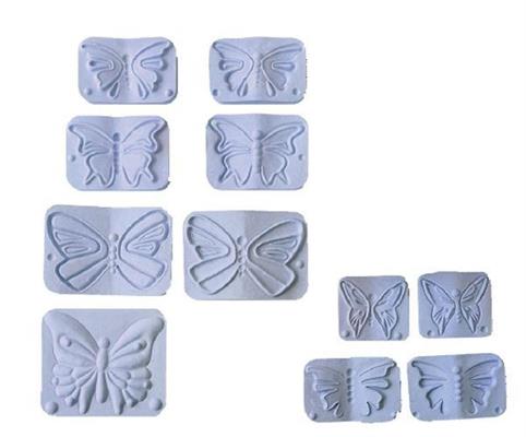 MOLD BUTTERFLY PACK.6 PCS