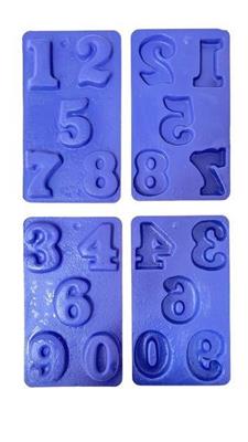 MOLD NUMBERS pack 2 pcs