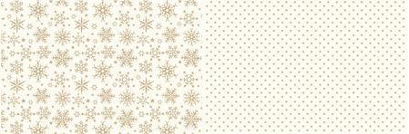 PAPER&CRAFT 008 SnowFlakes Beige 30,5X30,5DoubleFace cf.10fg200gr/mq