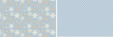 PAPER&CRAFT009 Snowflakes CartaZ.30,5X30,5DoubleFace cf.10fg200gr/mq