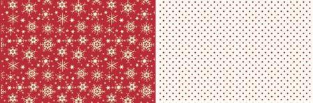 PAPER&CRAFT010 Snowflakes Bordeaux30,5X30,5DoubleFace cf10fg200gr/mq